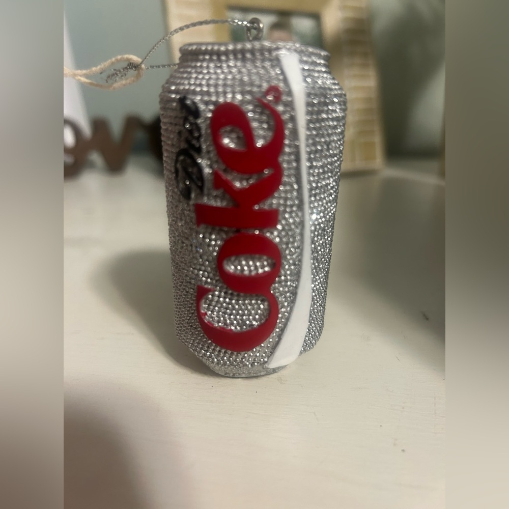DIET COKE Sparkly Christmas Ornament ✨  NWT